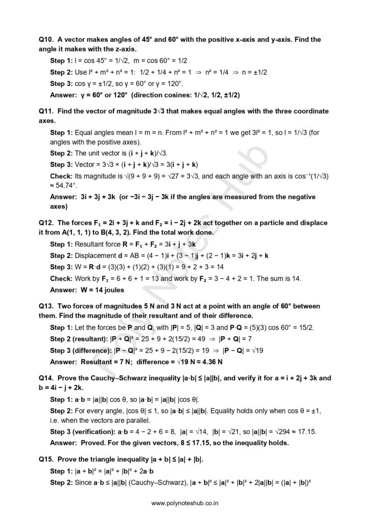 Download Engineering Mathematics 1 Free Notes PDF - poly notes hub