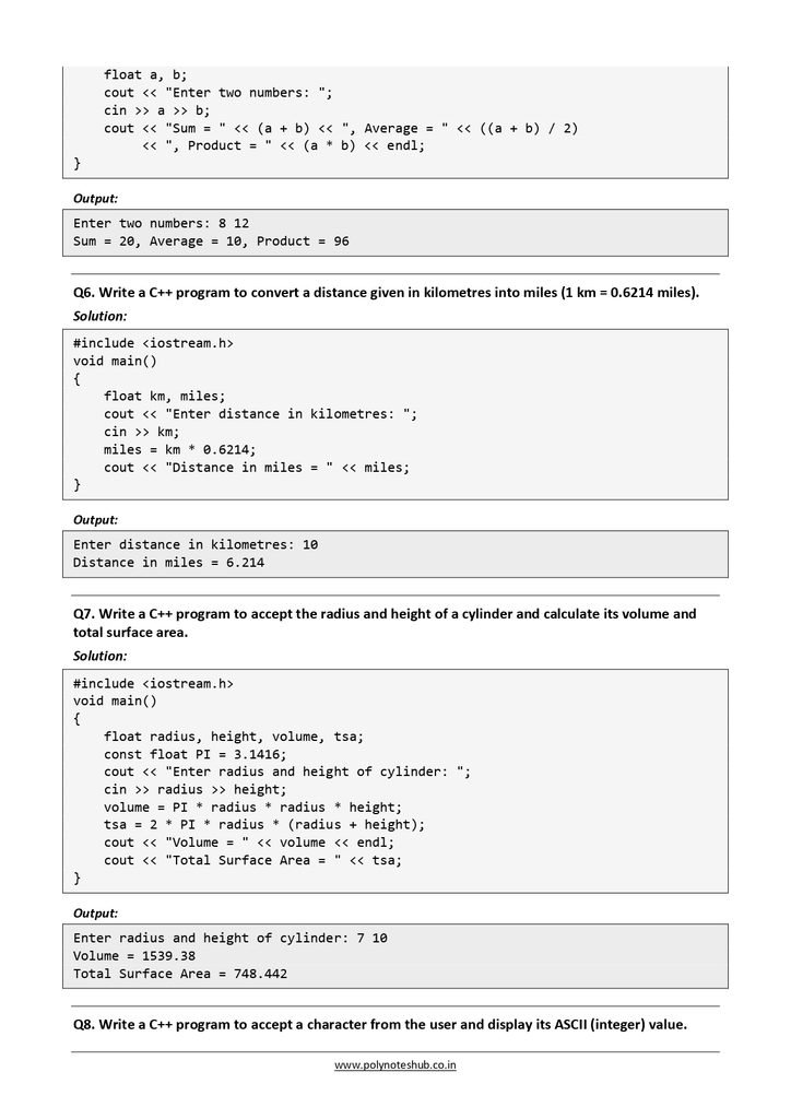 Concept of Object Oriented Programming Free Notes PDF - Download Now Poly Notes Hub Download Concept of Object Oriented Programming Free Notes PDF for computer science students - poly notes hub