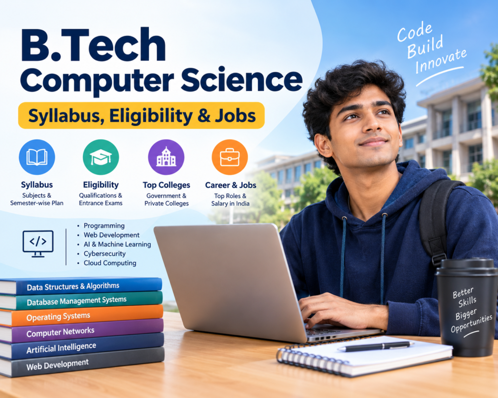 B.Tech Computer Science: Syllabus, Eligibility & Jobs - poly notes hub